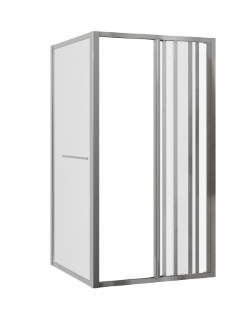 Душевой уголок Grossman Alba GR-9090Al1 90х90 стекло прозрачное профиль хром без поддона